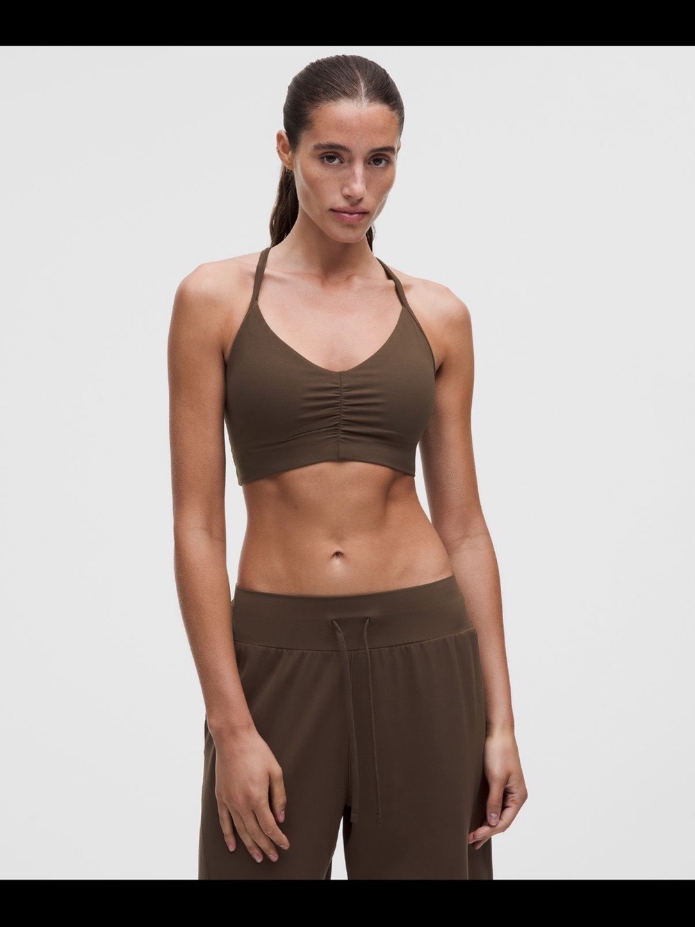 Lululemon ✨Flo Y Ruched Bra Light Support B/C cup✨